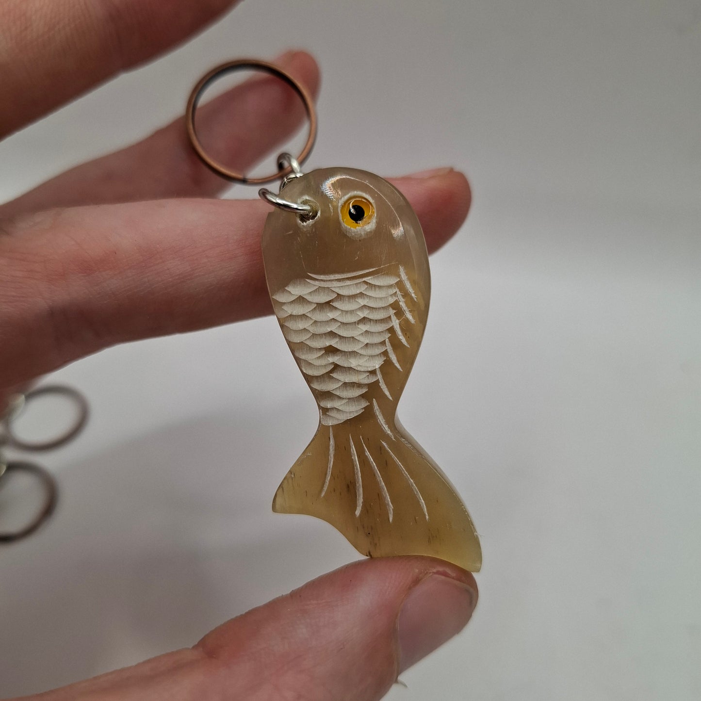 Cow Horn Keyring (UK ONLY)