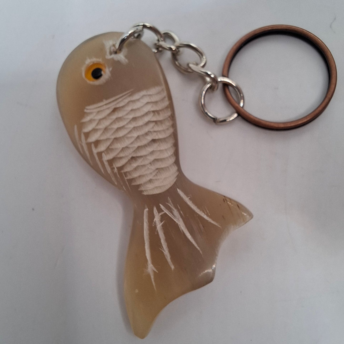 Cow Horn Keyring (UK ONLY)