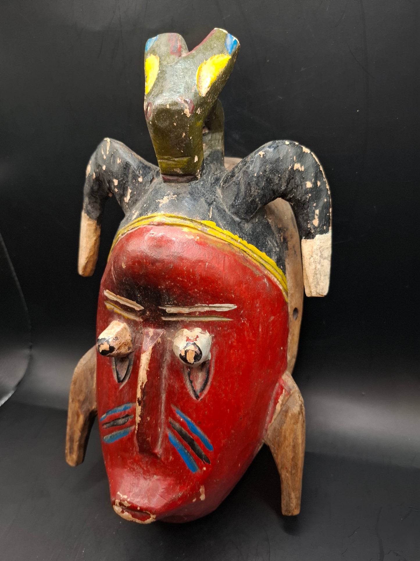 Red Wall Mask