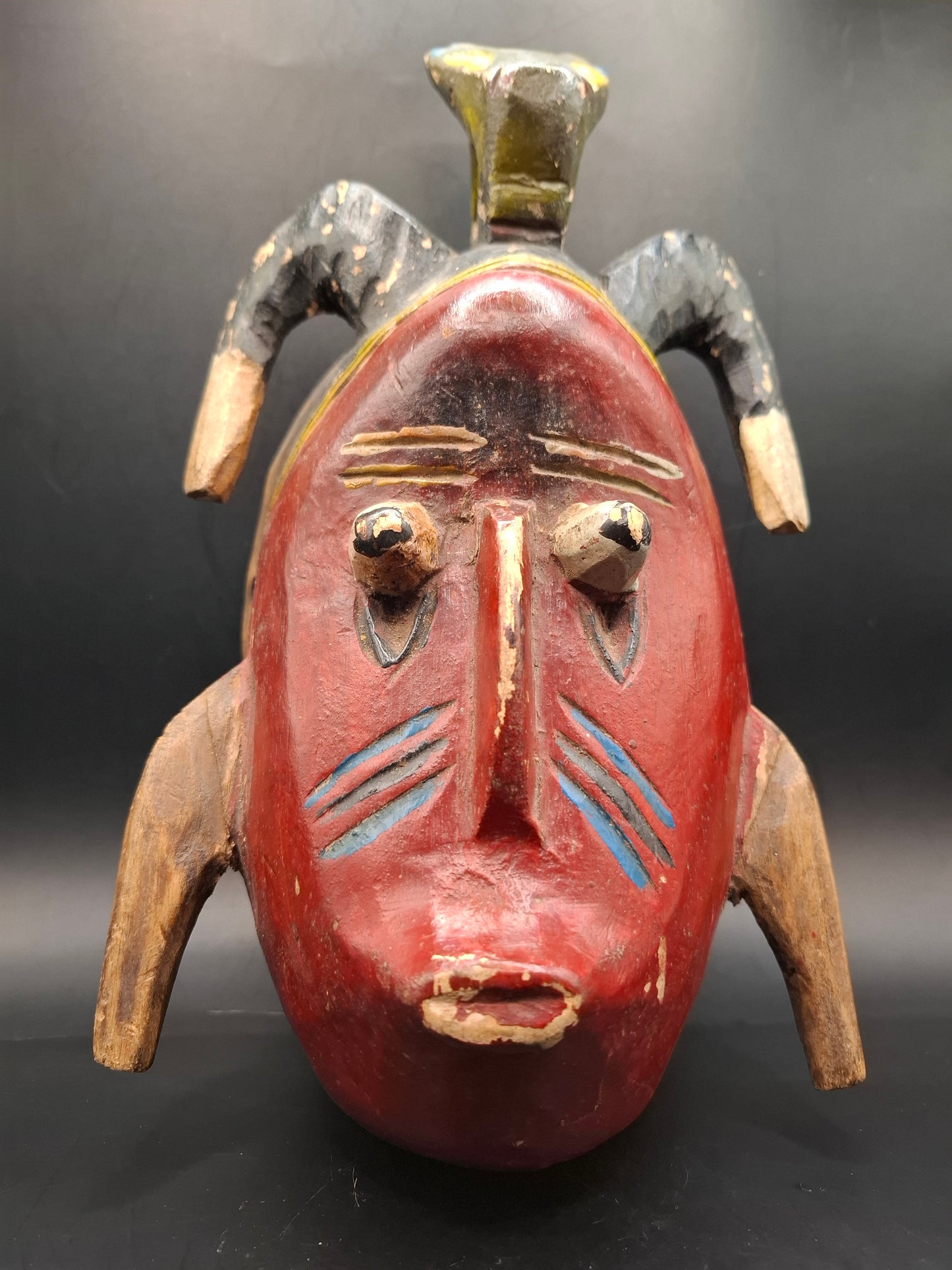 Red Wall Mask
