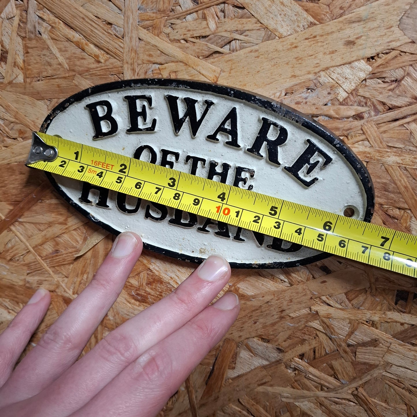 Beware of The Husband Sign