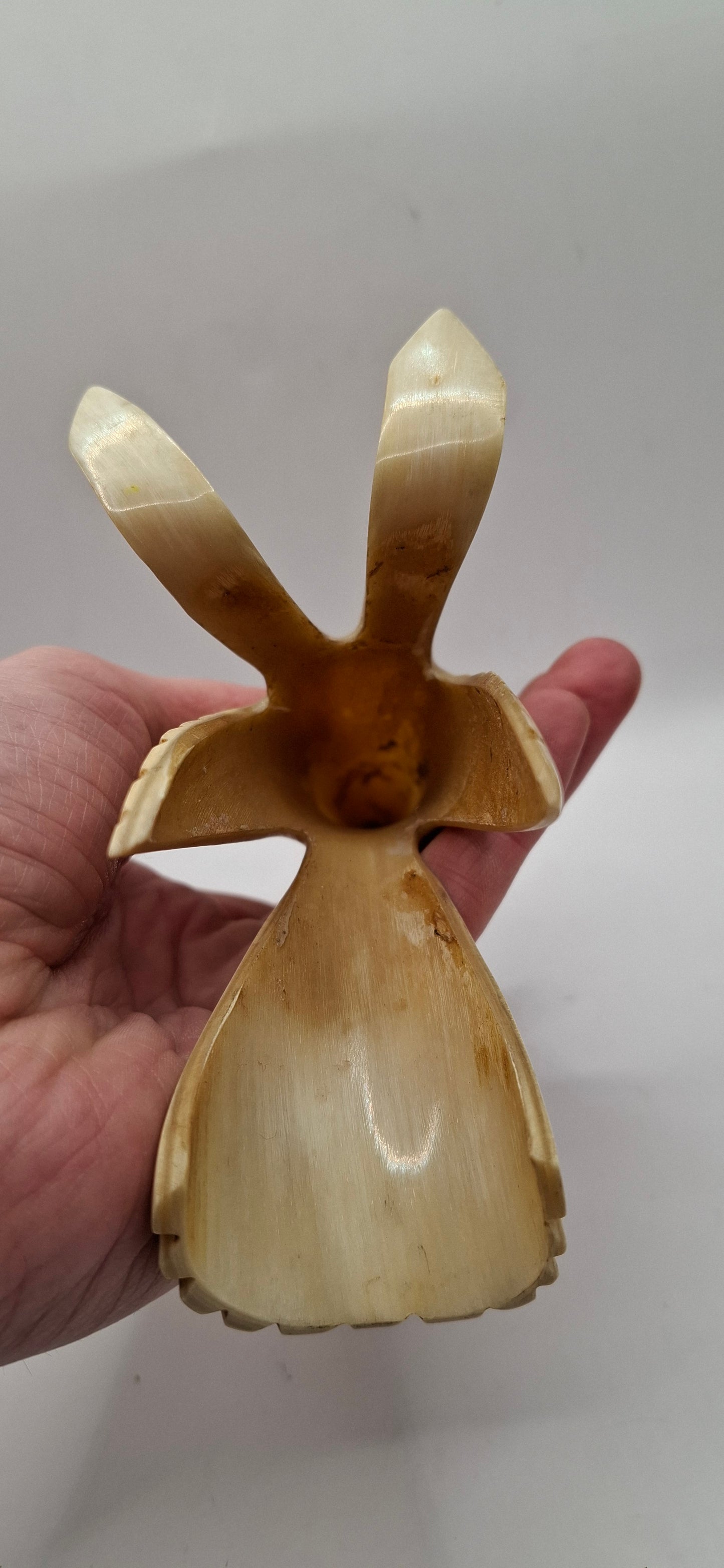 Star Gazey Bird Horn Carving (UK Only)