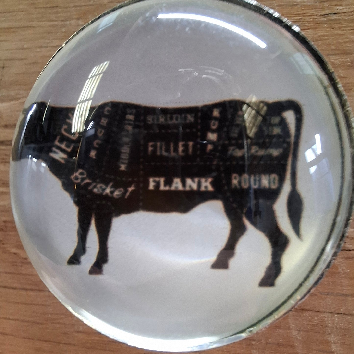 Cow Cuts Door Handle - by "CGB Giftware"