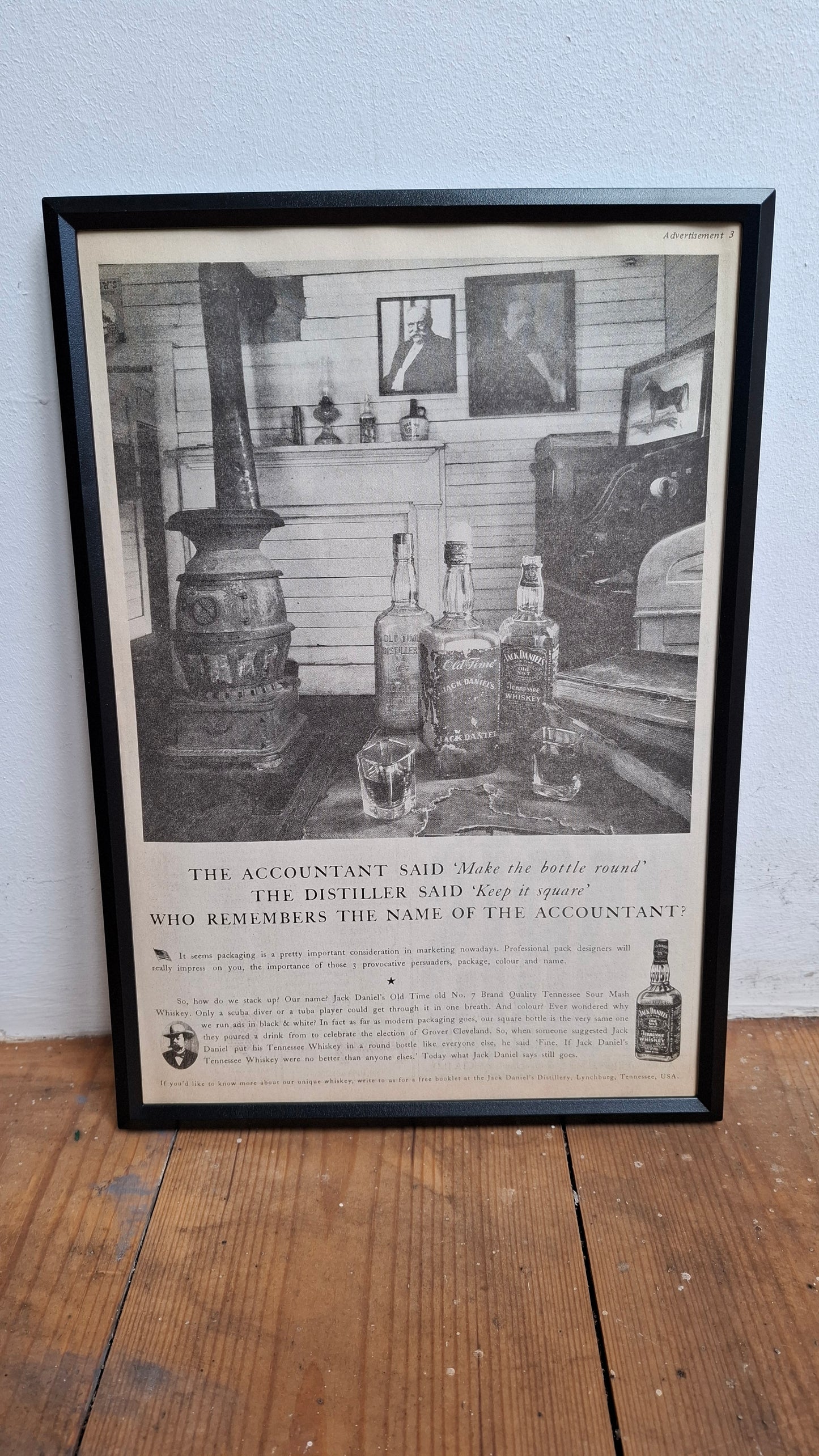 Framed Private Eye Pages