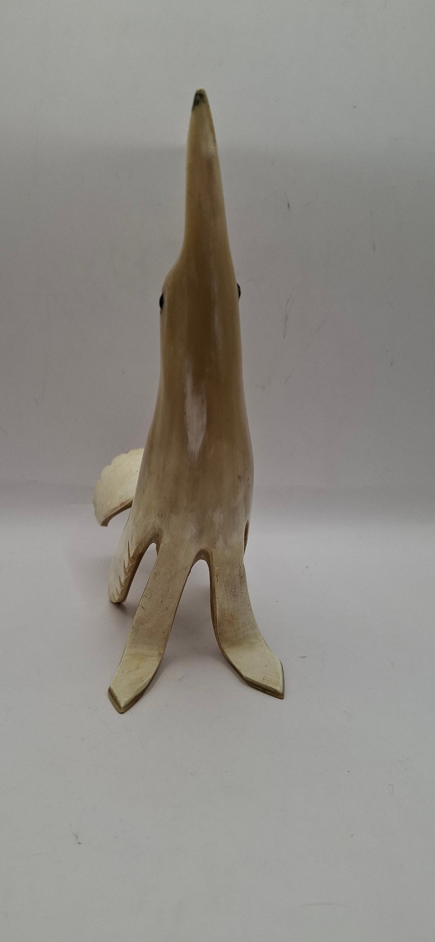 Star Gazey Bird Horn Carving (UK Only)
