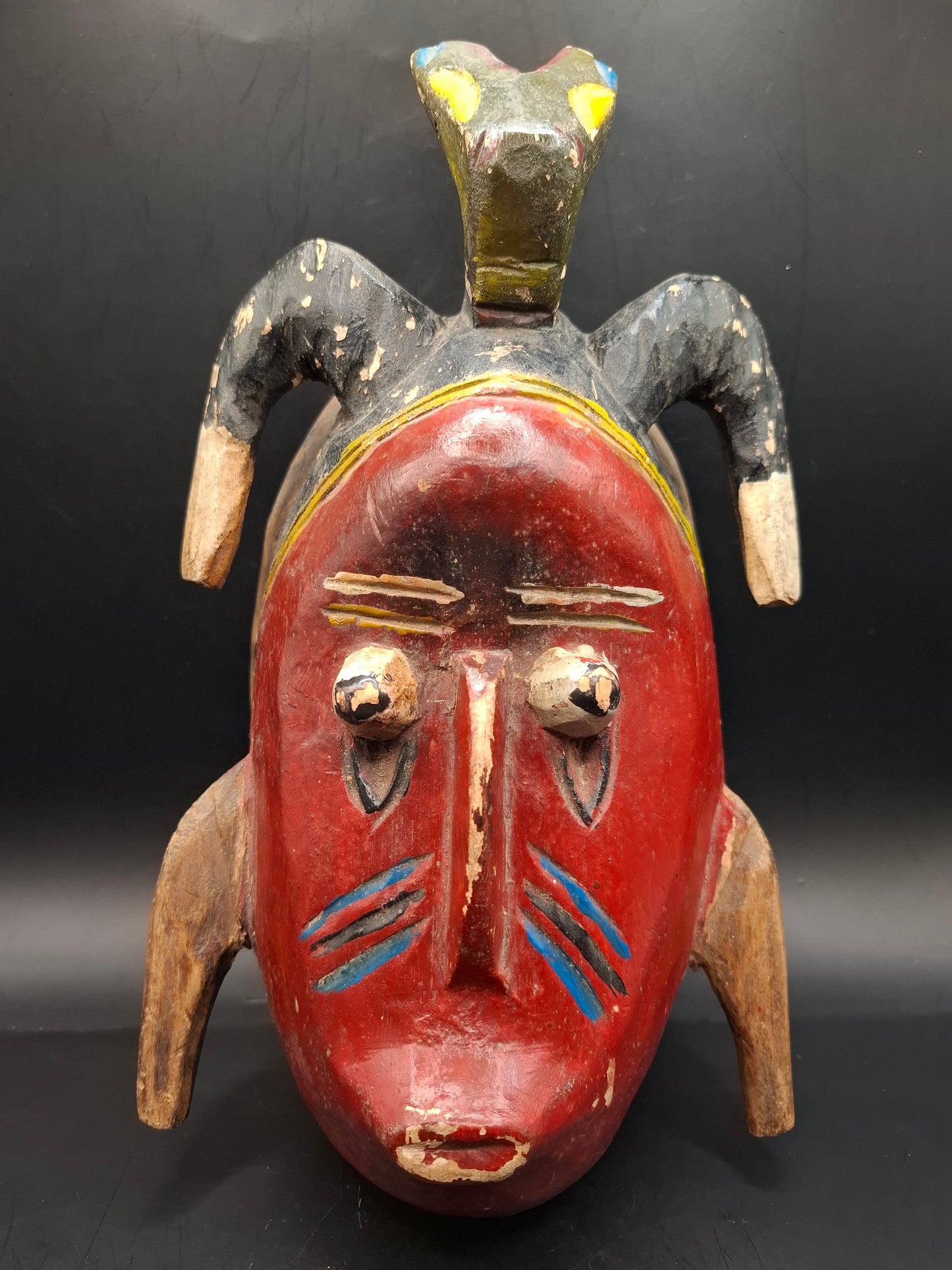Red Wall Mask
