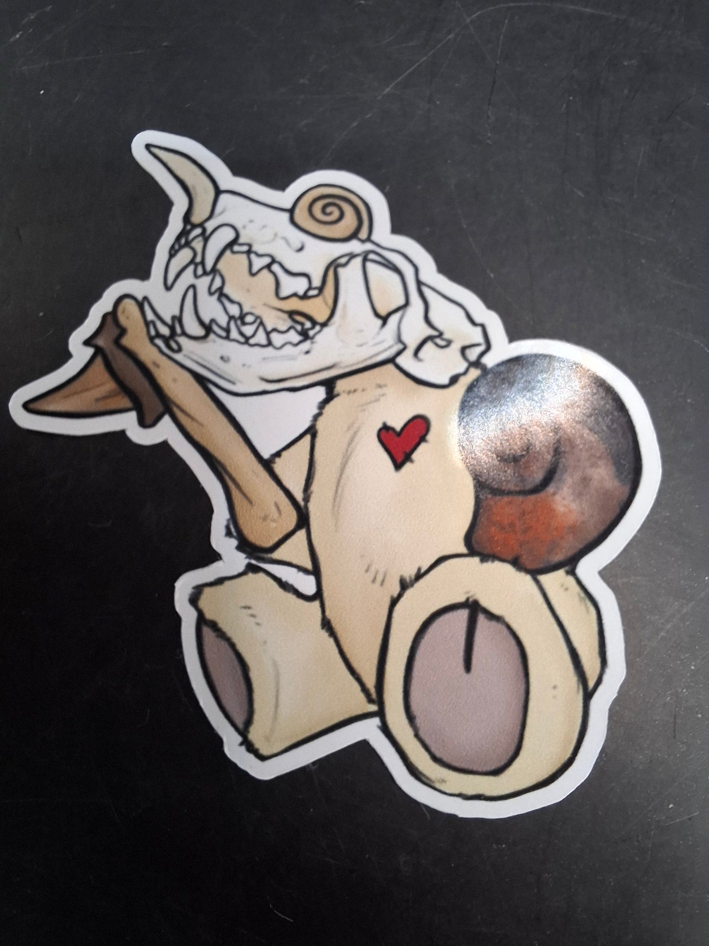 Deaddy Bear Sticker