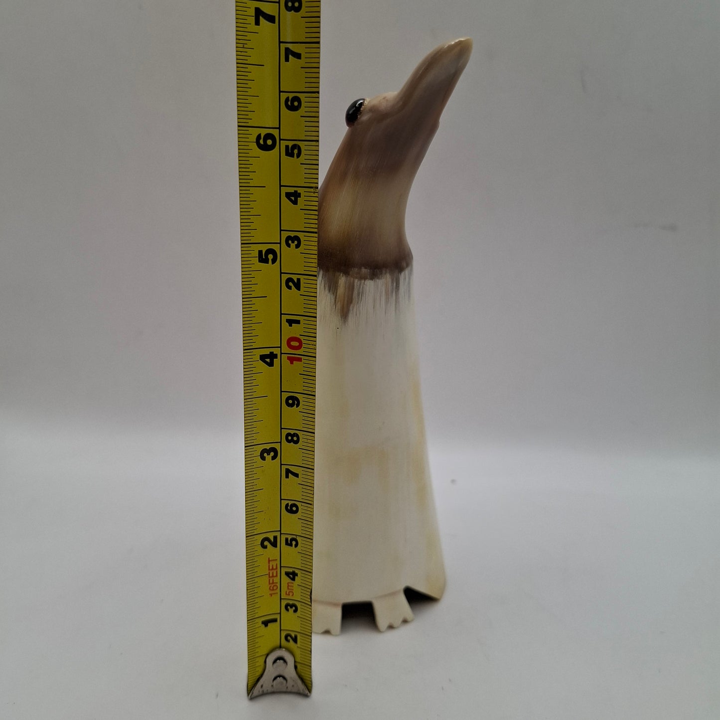 Taller Horn Carving Of a Bird (UK Only)