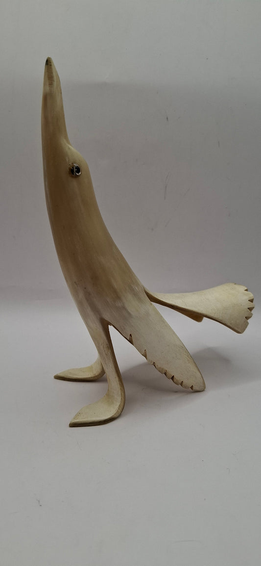 Star Gazey Bird Horn Carving (UK Only)