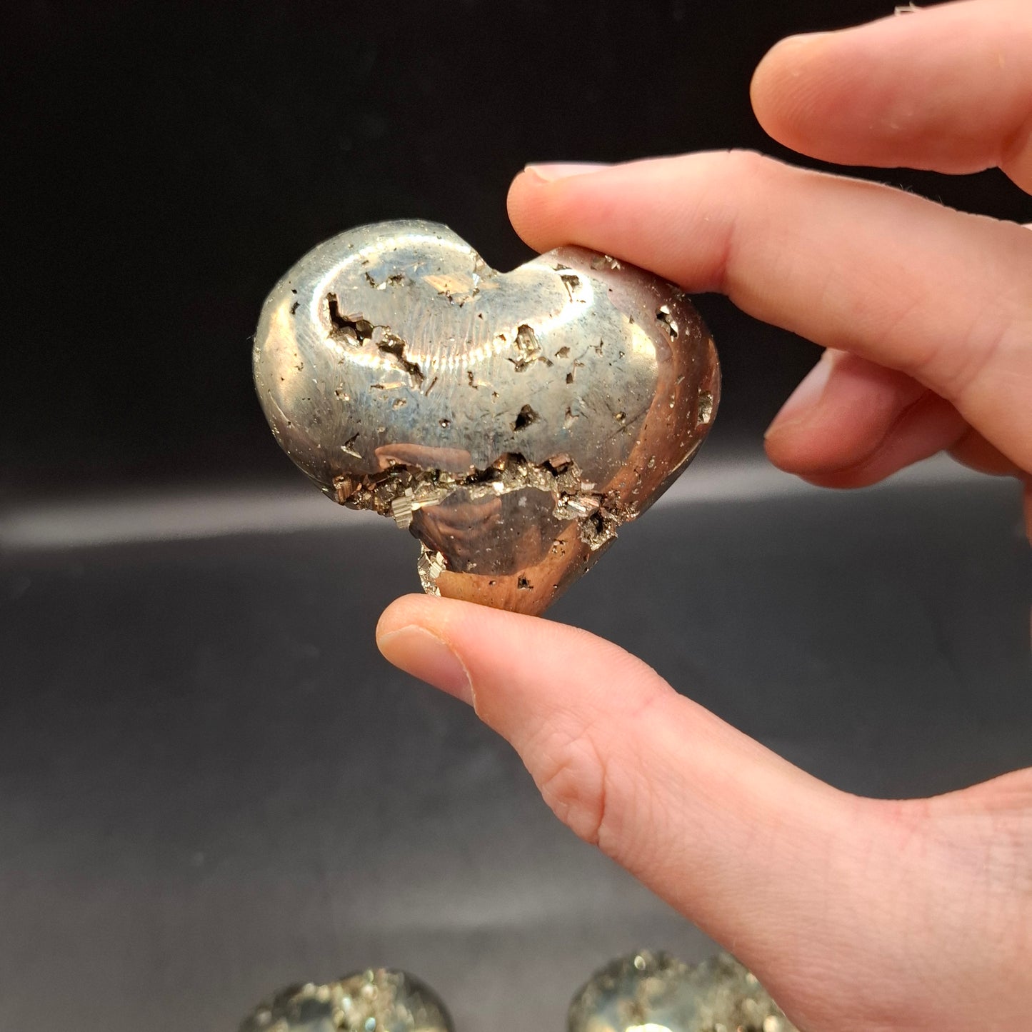 Pyrite Love Heart