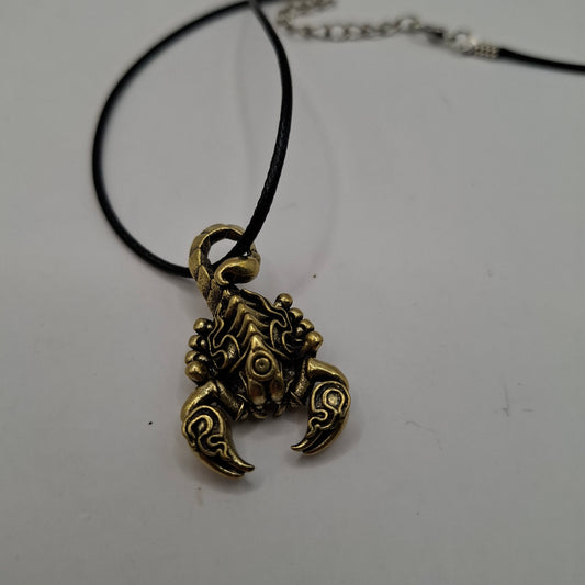 Metal Scorpion Necklace