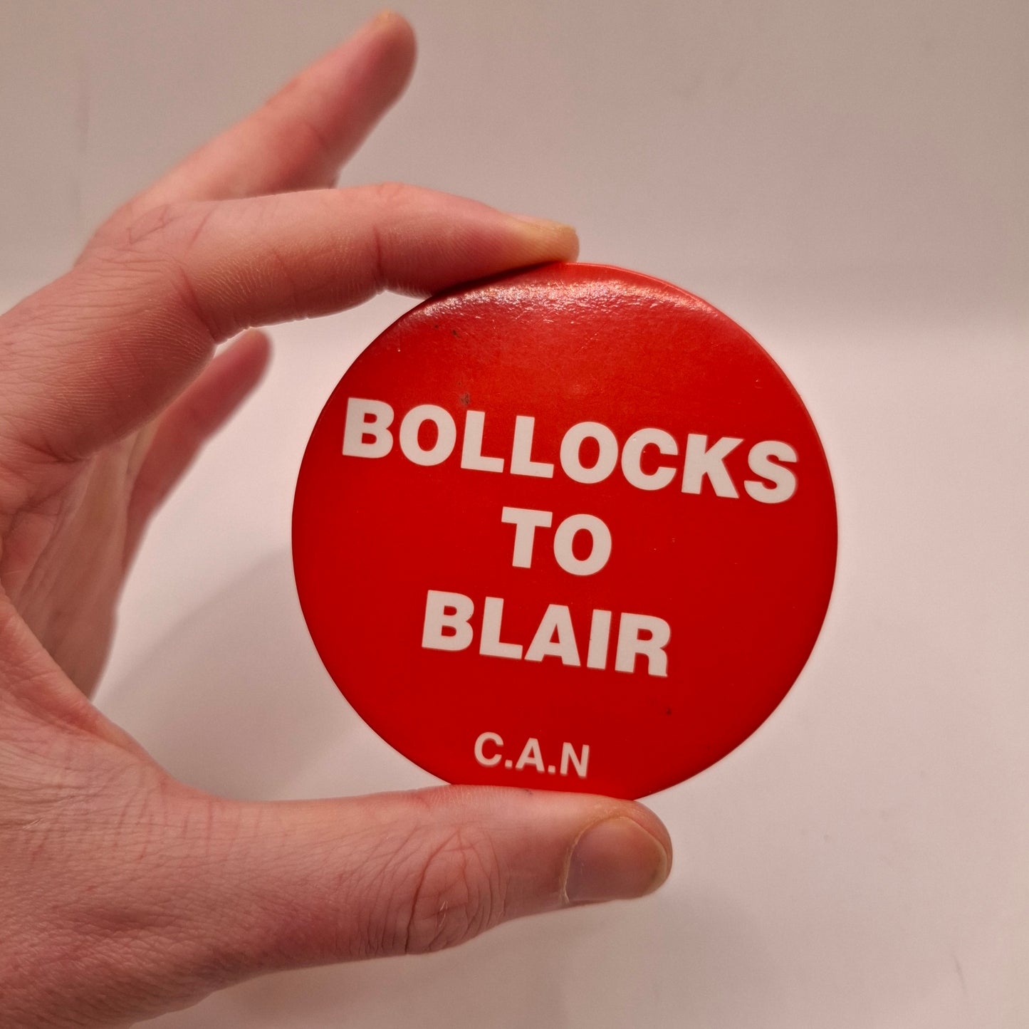 Bollocks To Blair Badge