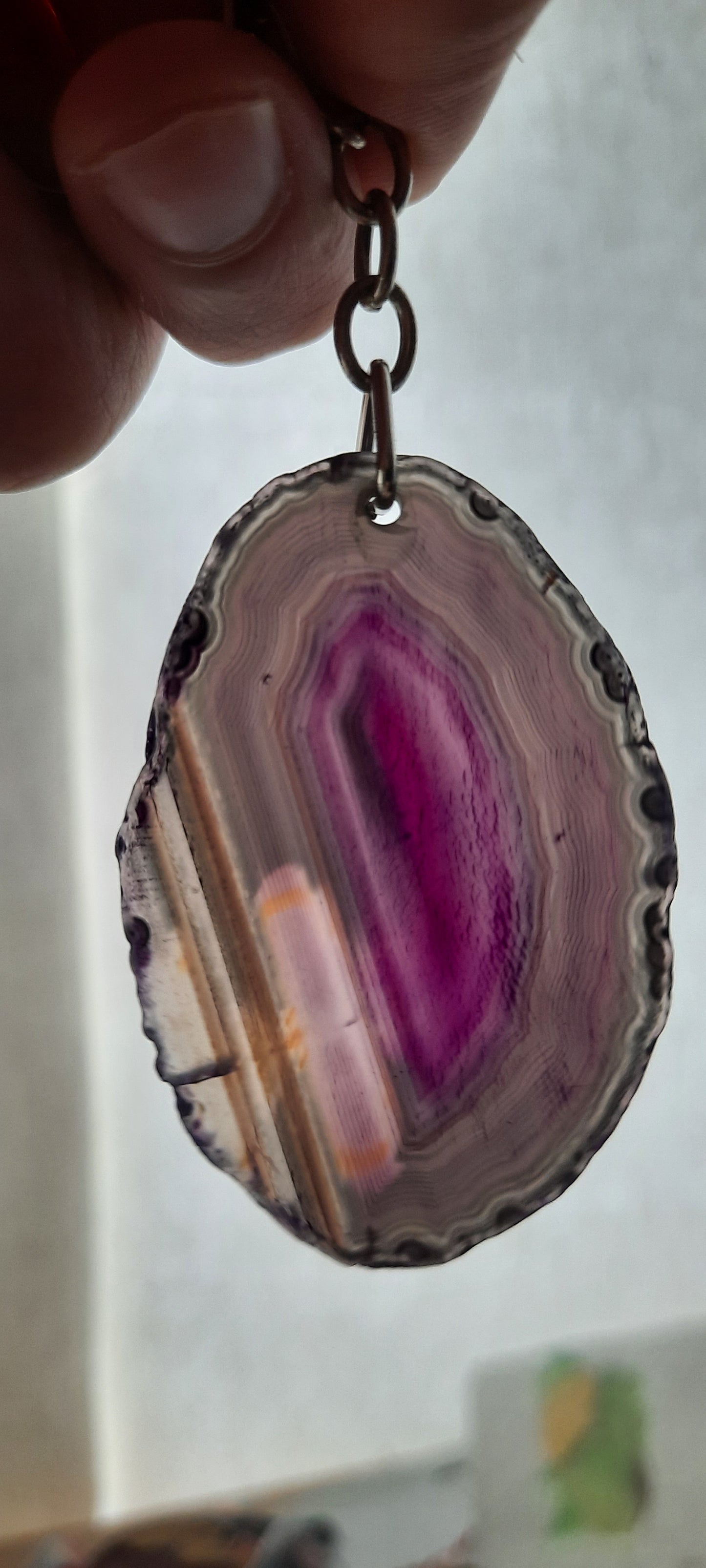 Agate Keyrings