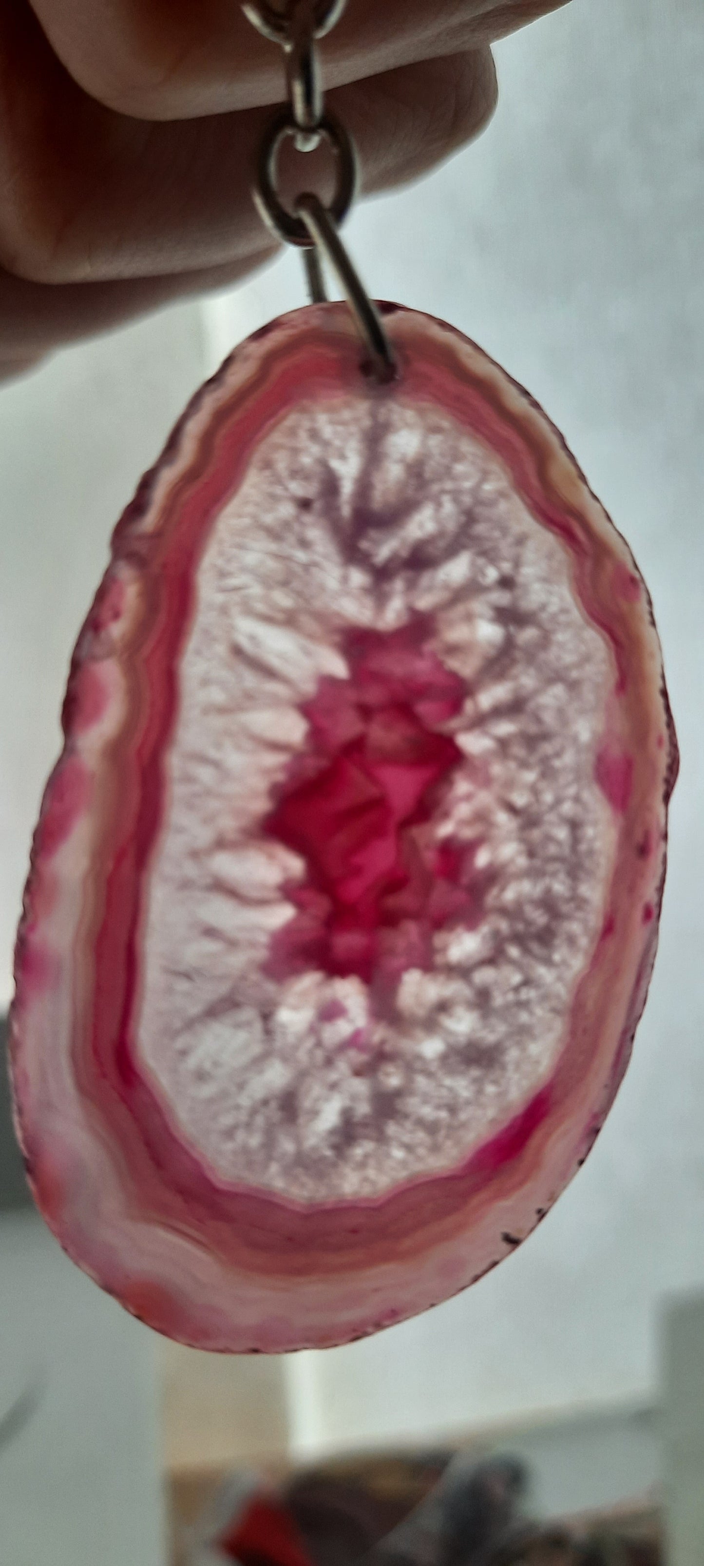 Agate Keyrings