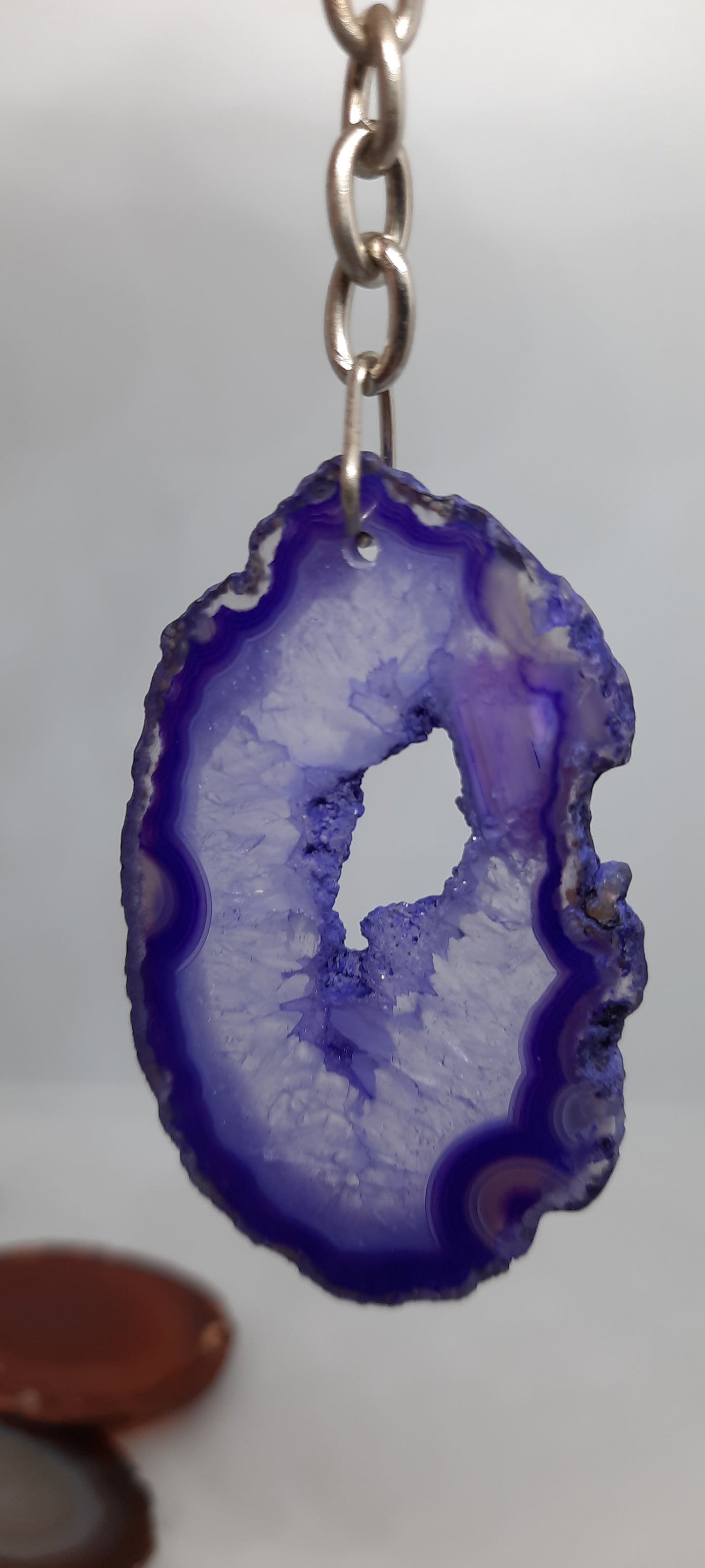 Agate Keyrings