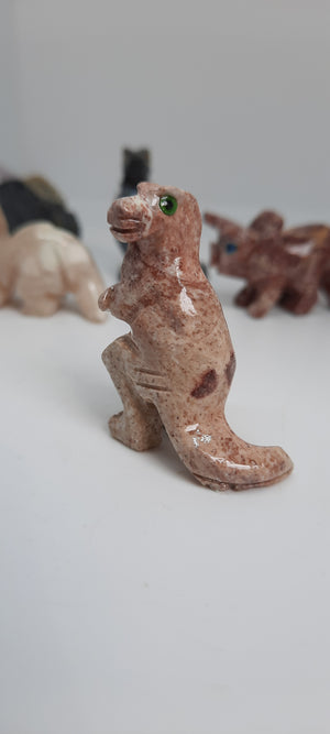 Dinosaur Carvings