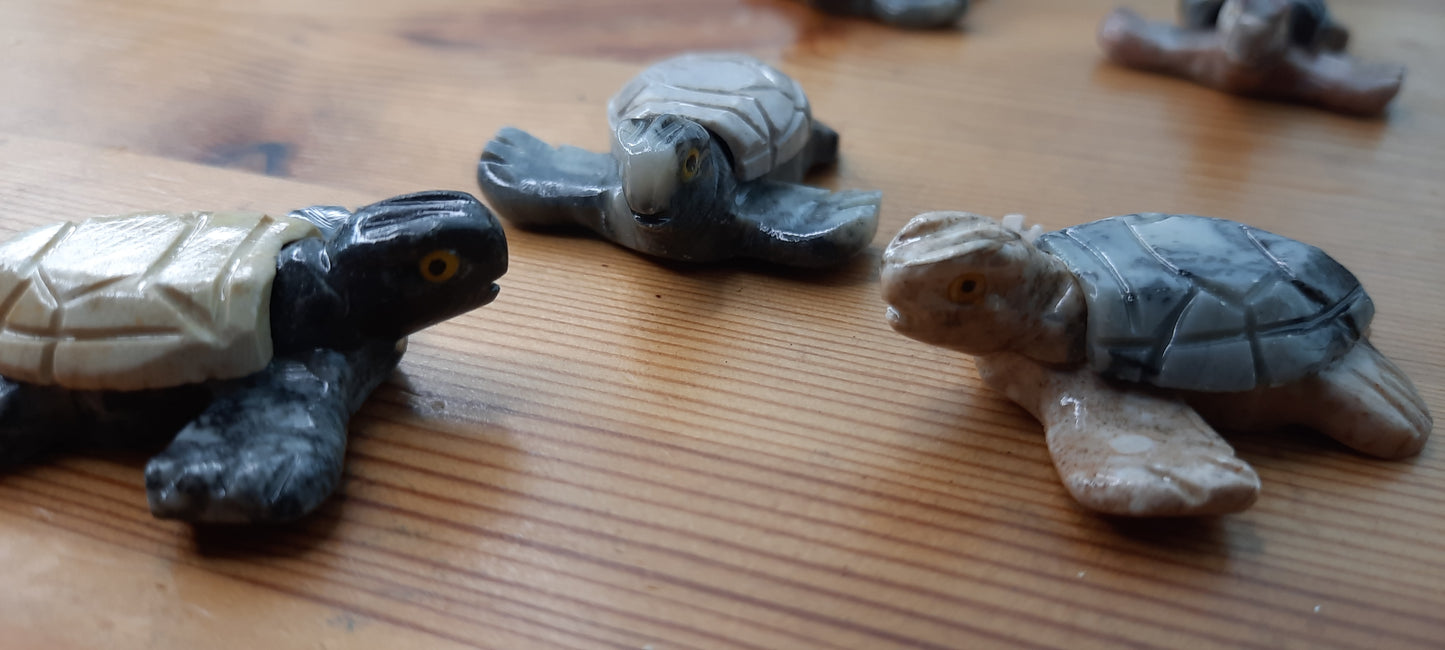 Animal carvings