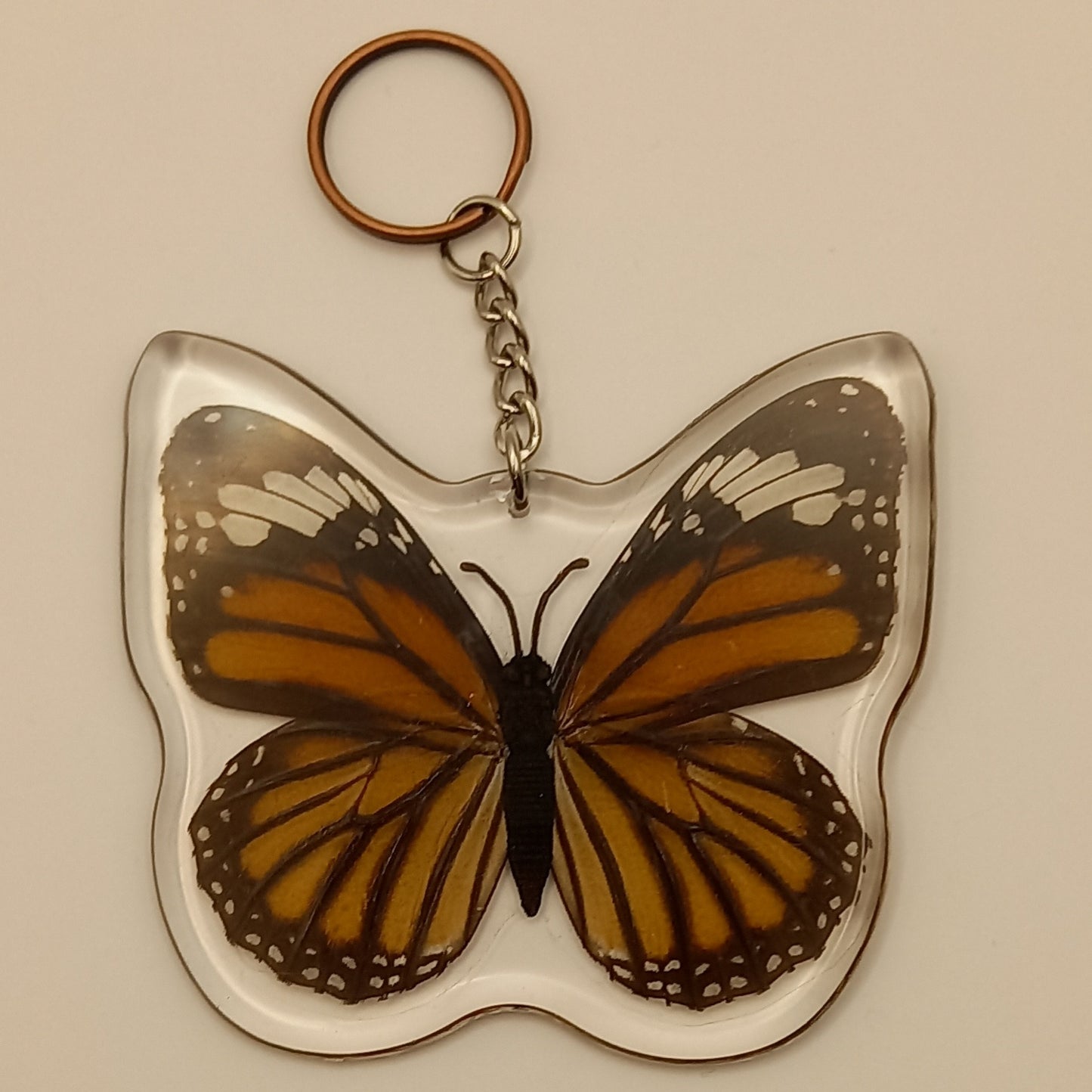 Butterfly Keyring