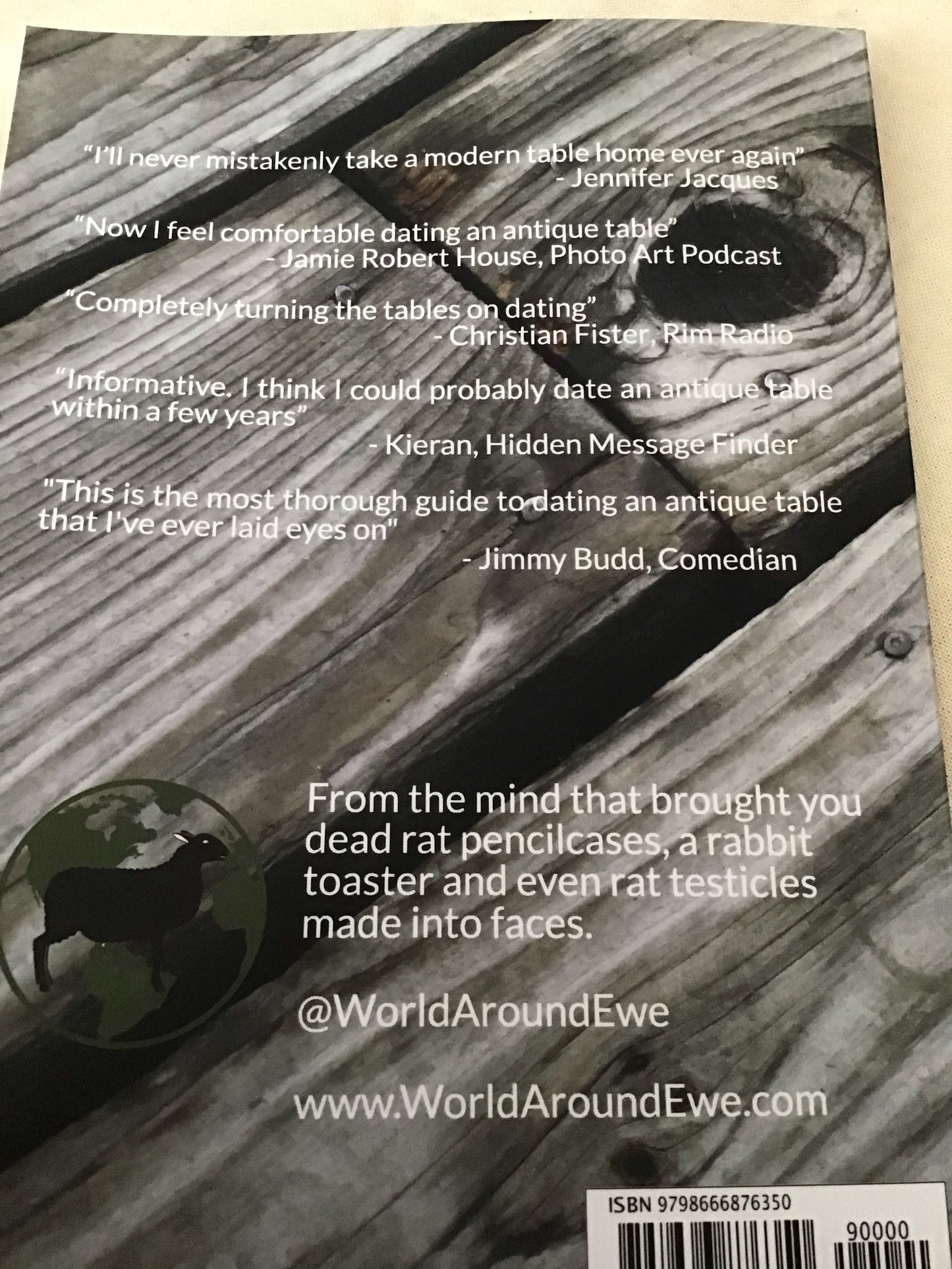 How To Date An Antique Table, a lovers guide (paperback)