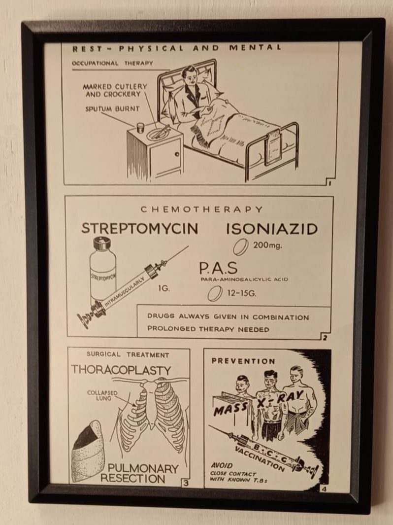 Framed Nursing Diagrams