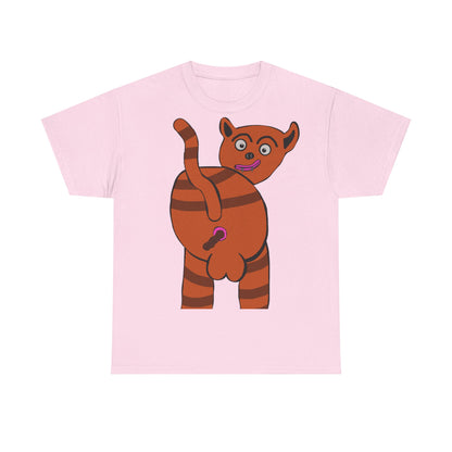 Cat Pushing Out A Turd Shirt
