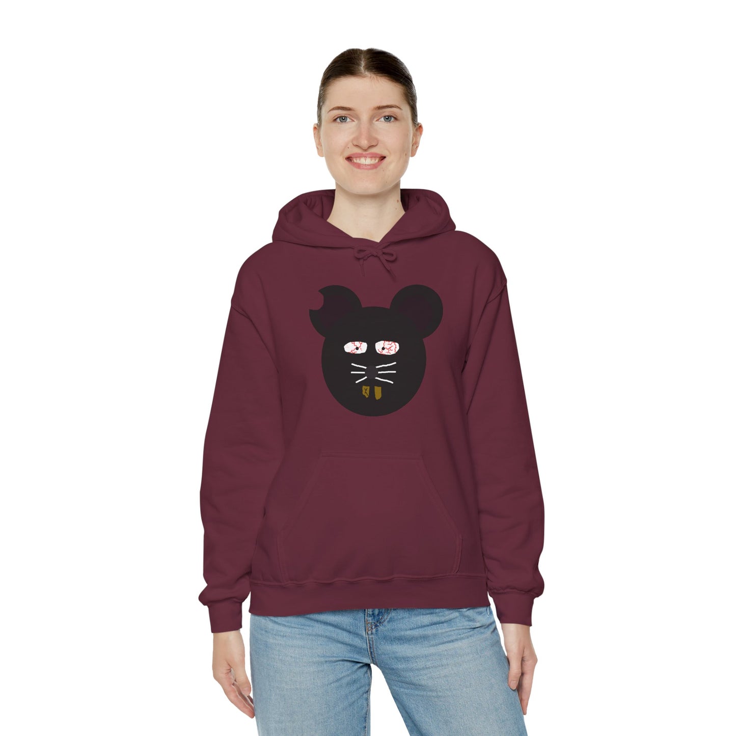 Cracked Out Mouse Hoodie
