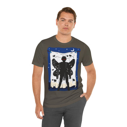 Mothman with his cock out