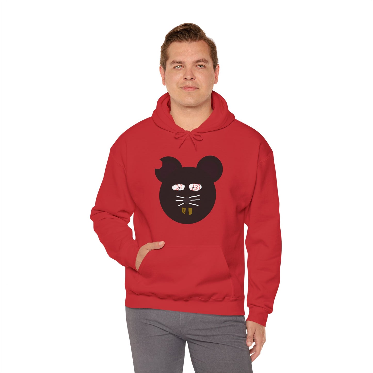 Cracked Out Mouse Hoodie