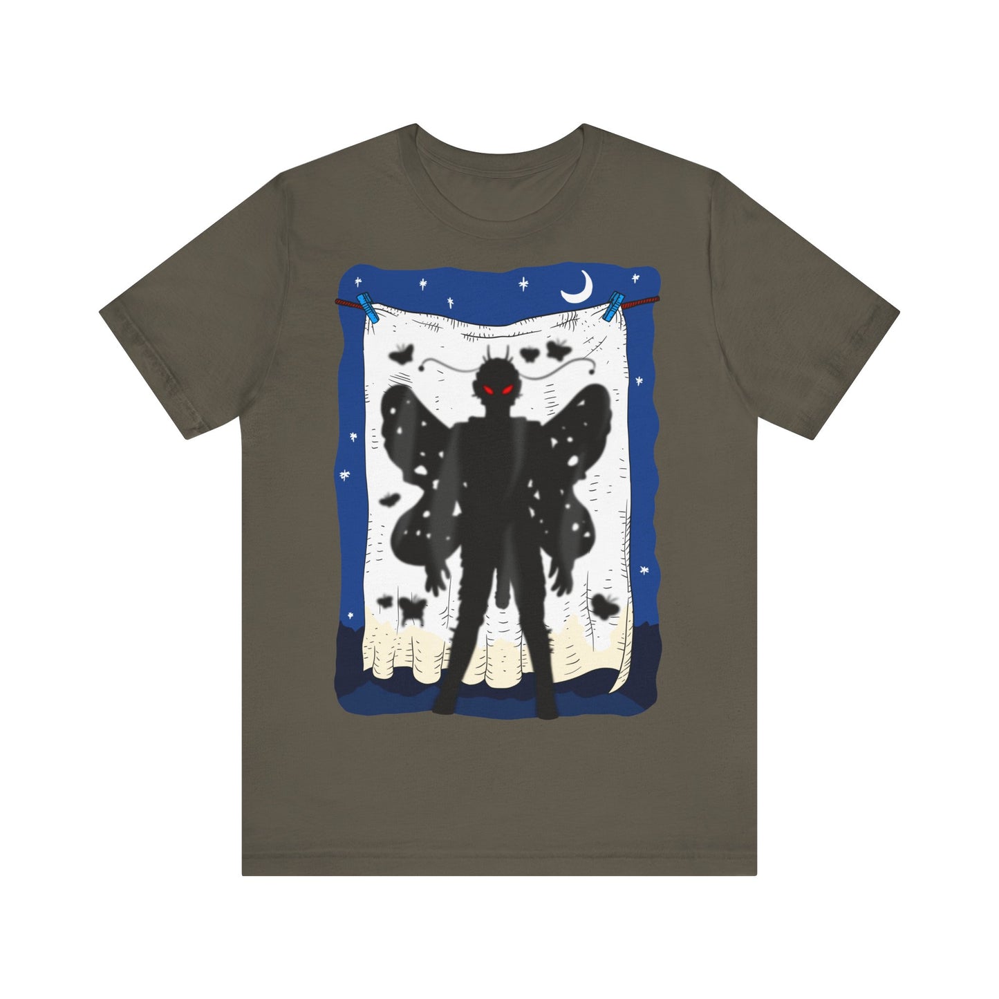 Mothman with his cock out