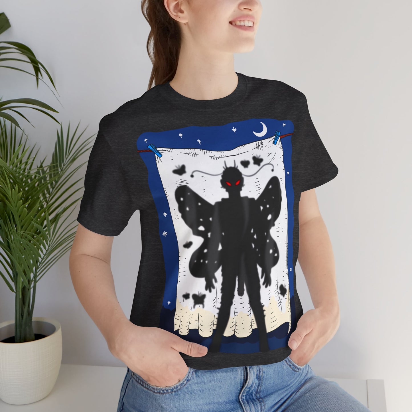 Mothman with his cock out