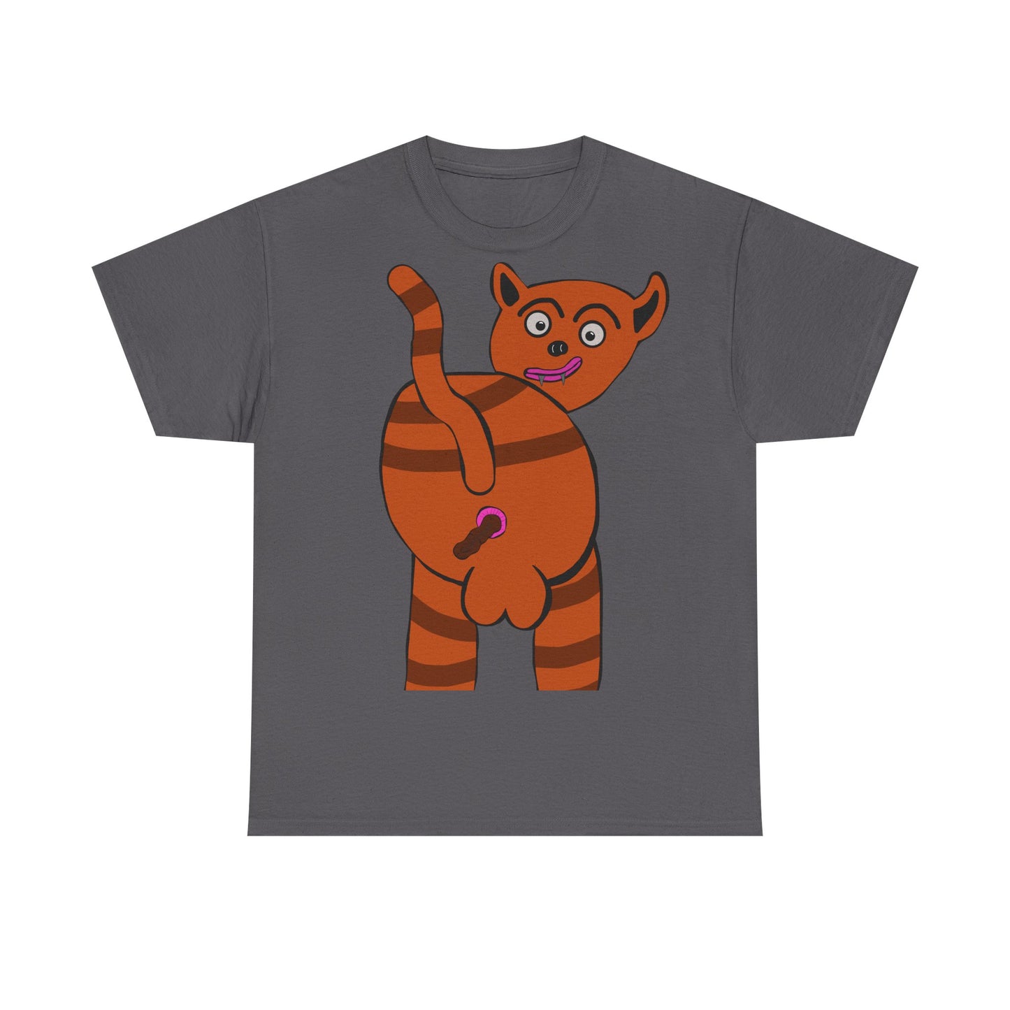 Cat Pushing Out A Turd Shirt