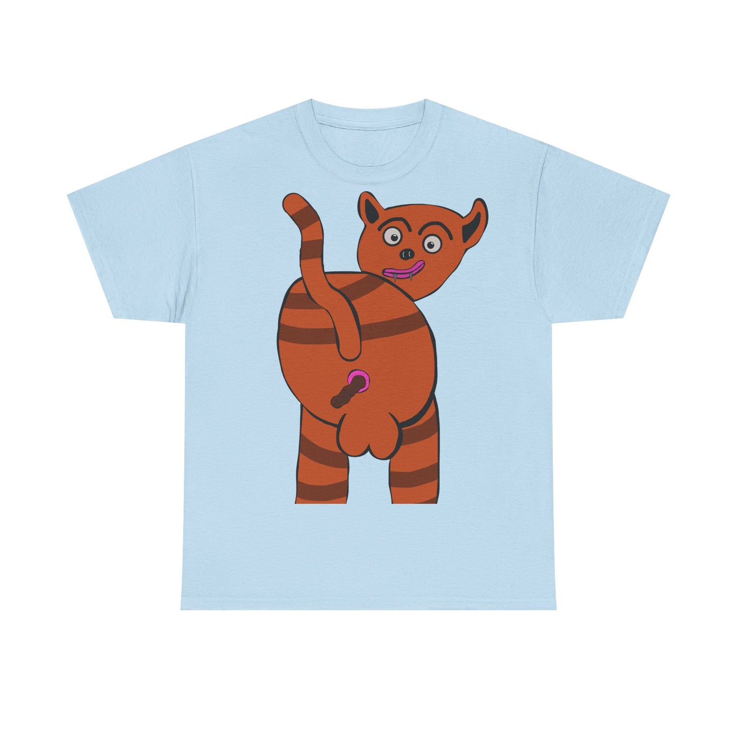 Cat Pushing Out A Turd Shirt