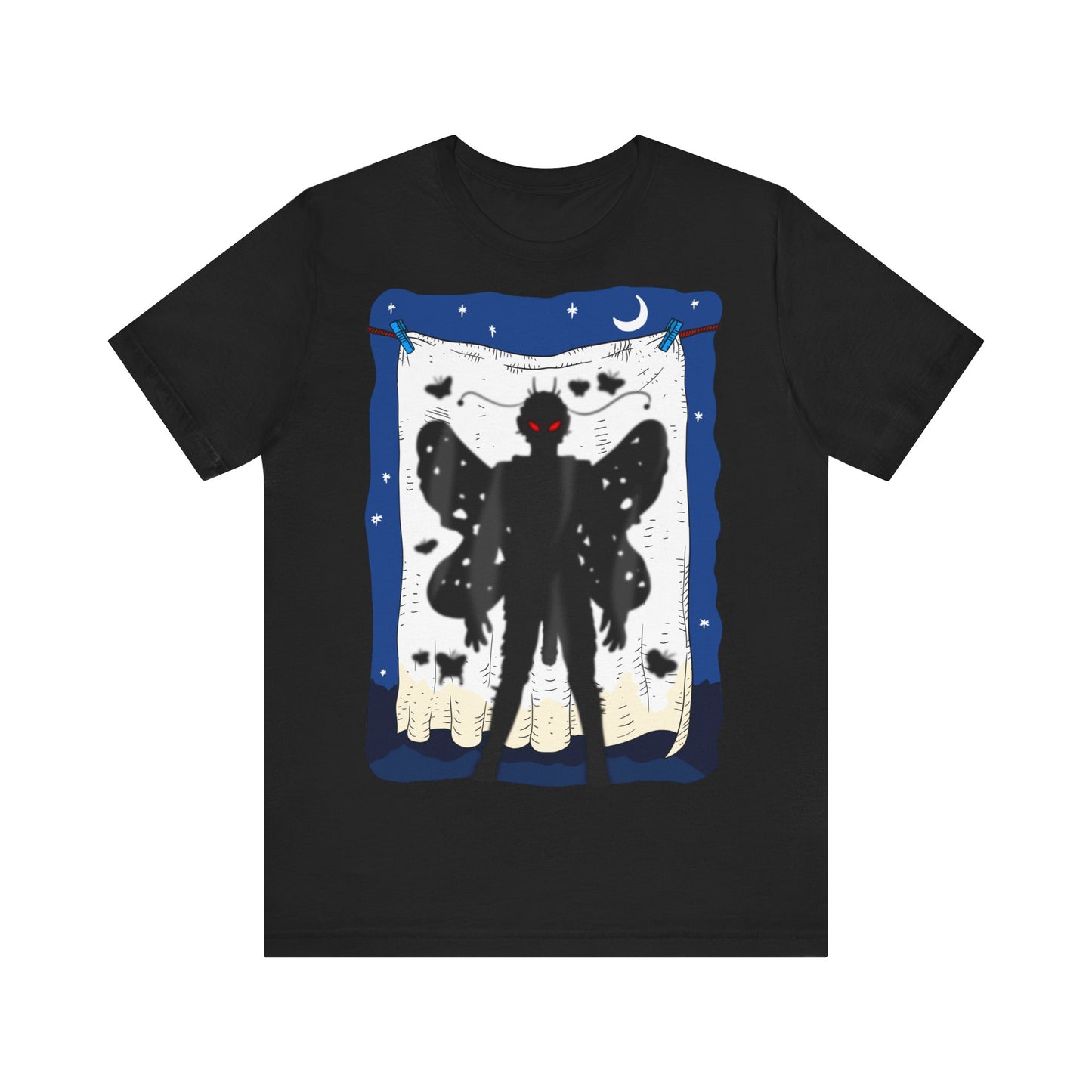 Mothman with his cock out