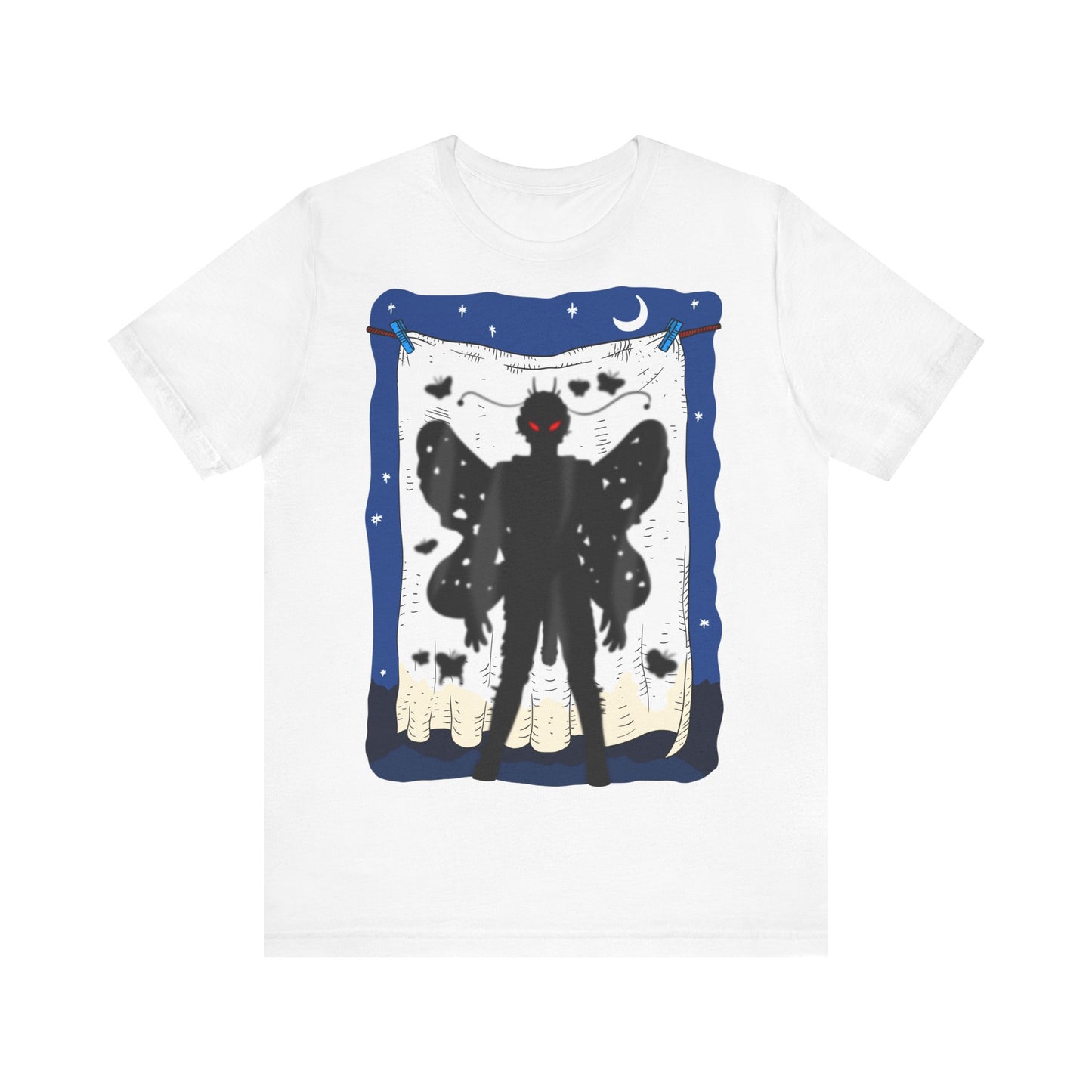 Mothman with his cock out