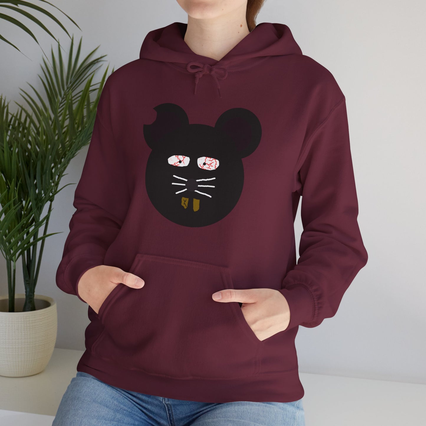Cracked Out Mouse Hoodie
