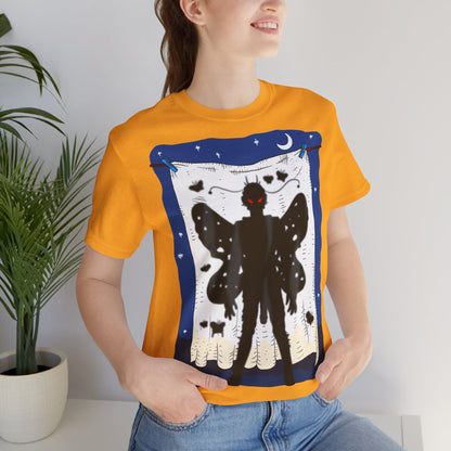 Mothman with his cock out