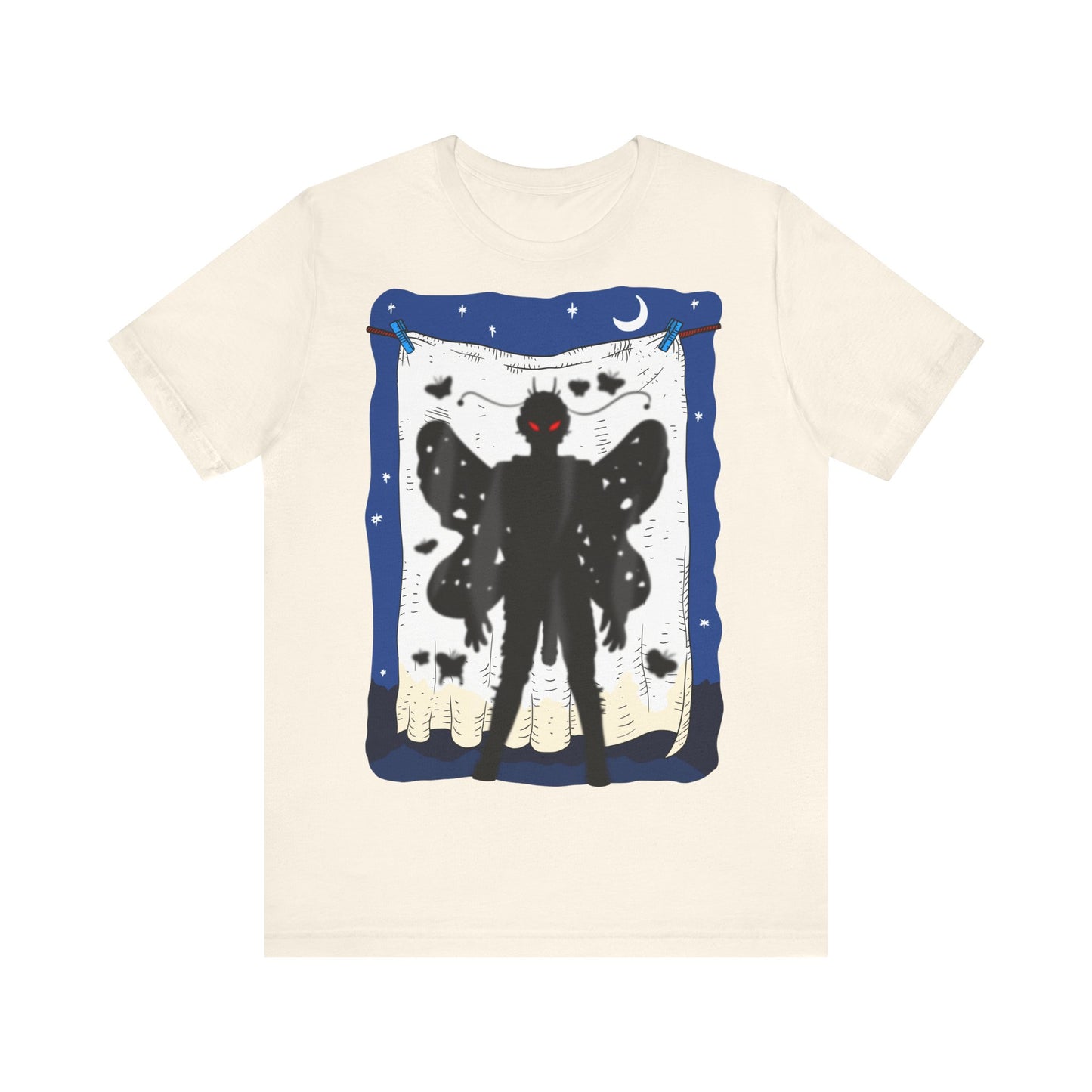 Mothman with his cock out