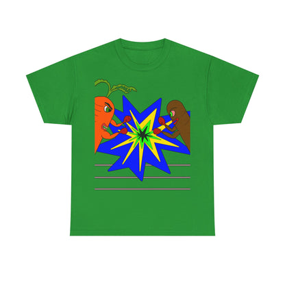 Carrot Vs Sausage Boxing Shirt.