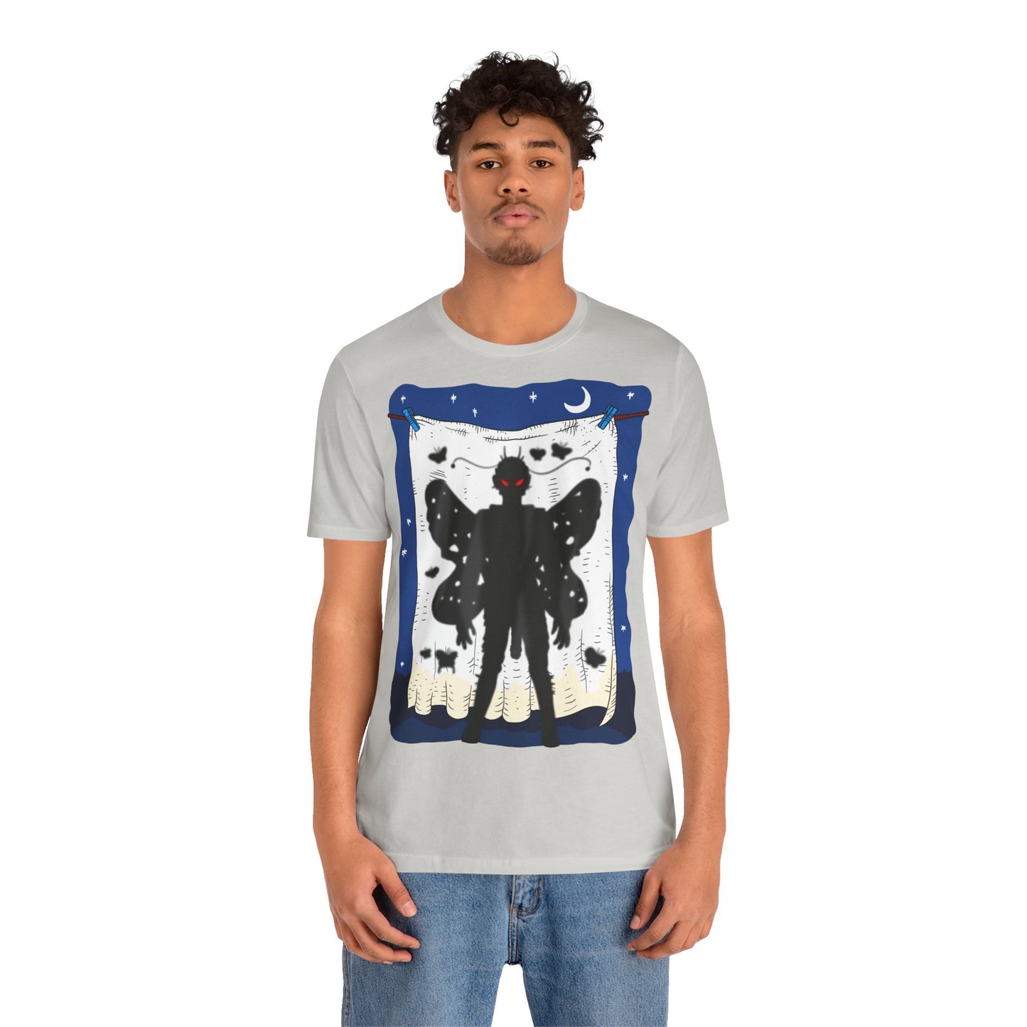 Mothman with his cock out