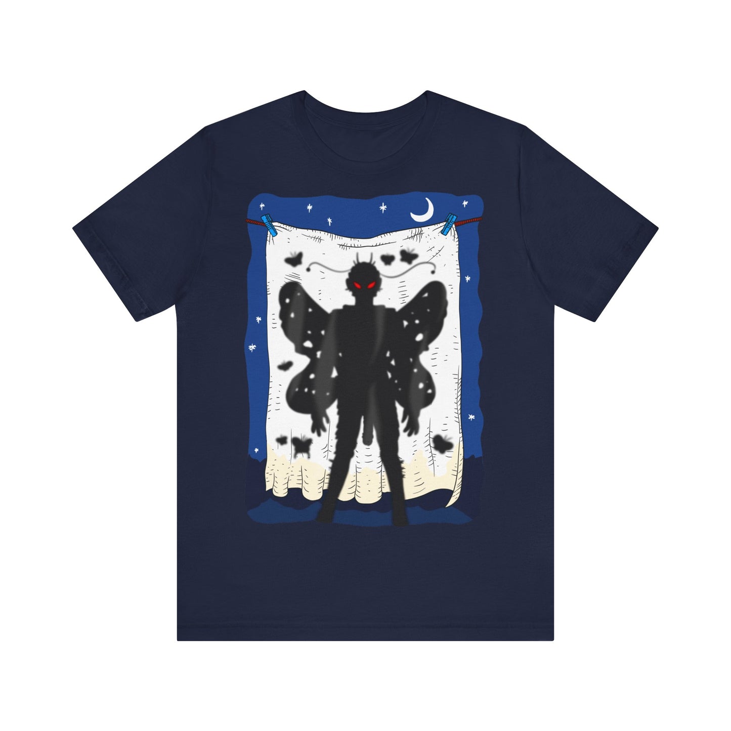 Mothman with his cock out