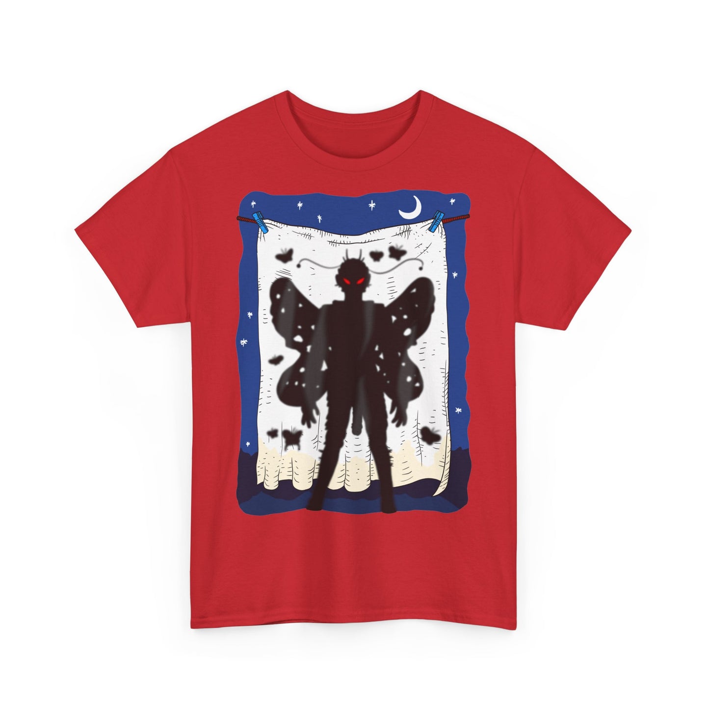 Mothman with his cock out
