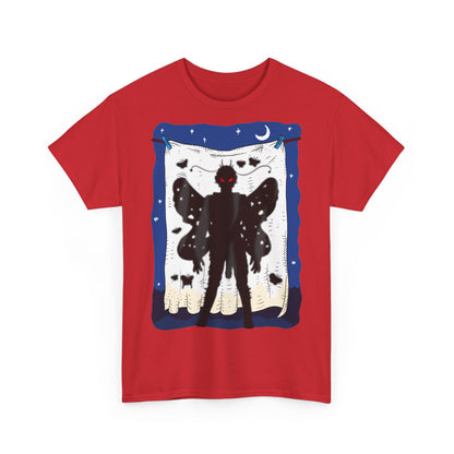 Mothman with his cock out
