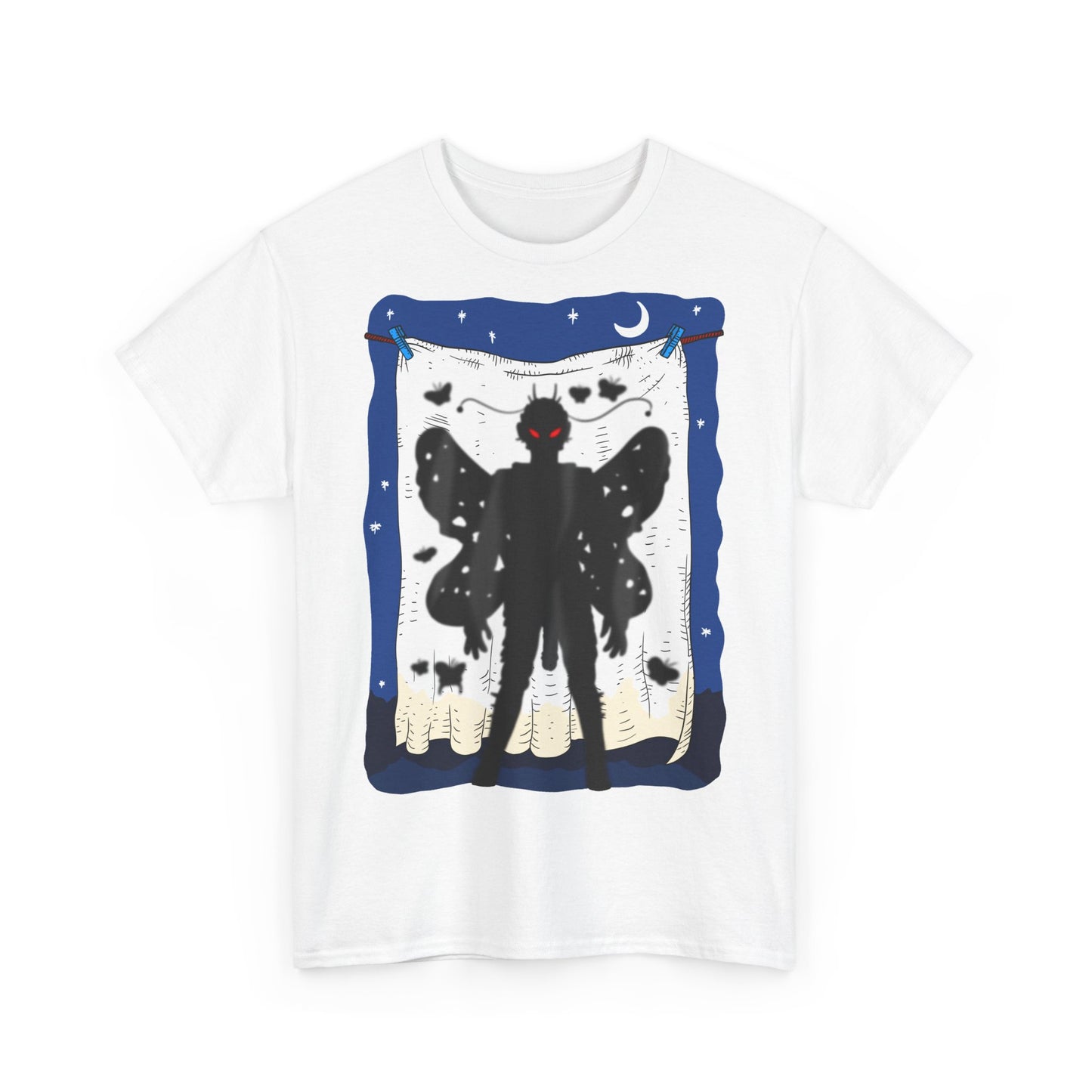 Mothman with his cock out