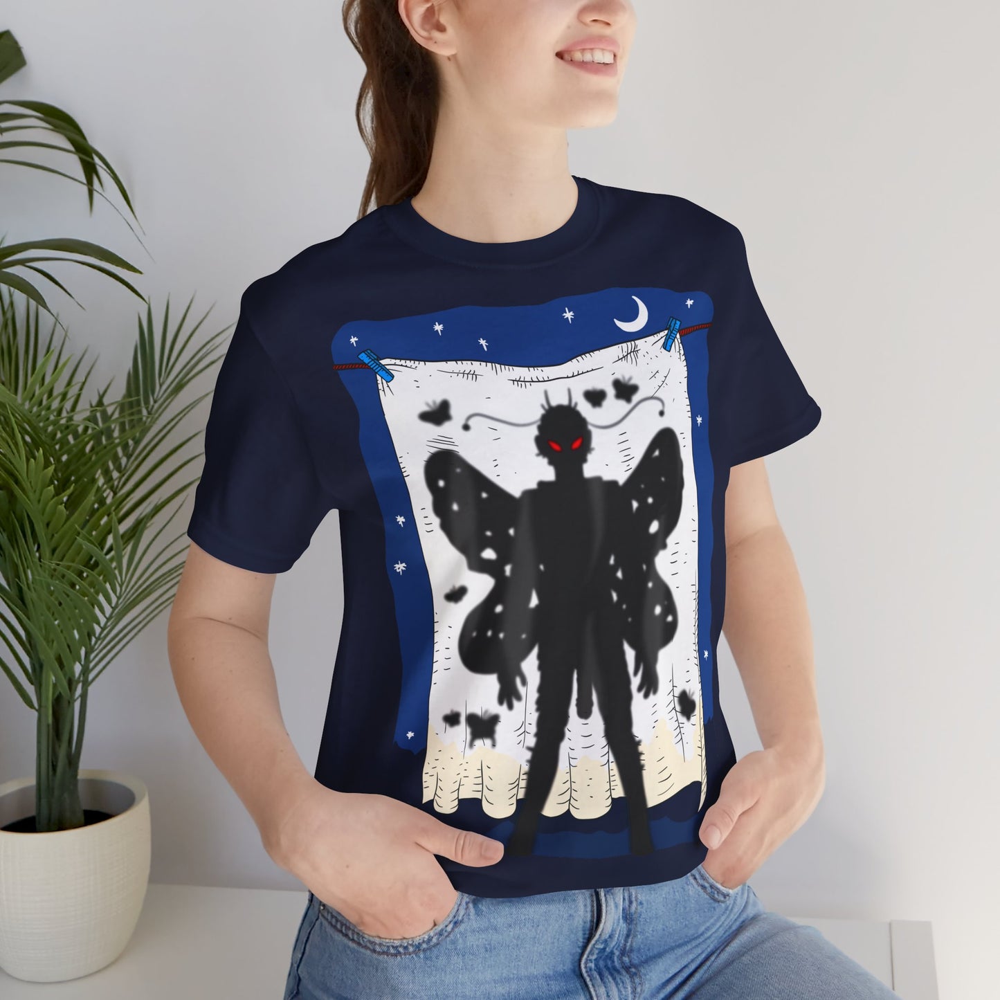Mothman with his cock out