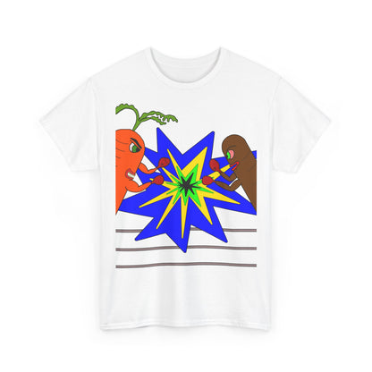 Carrot Vs Sausage Boxing Shirt.