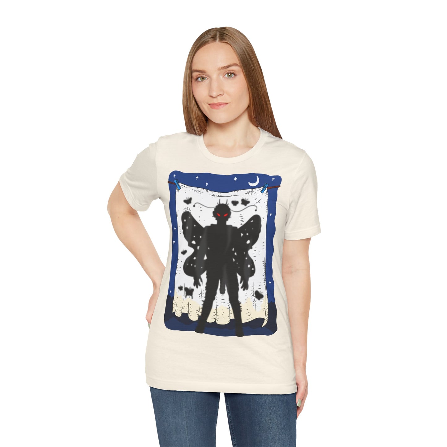Mothman with his cock out