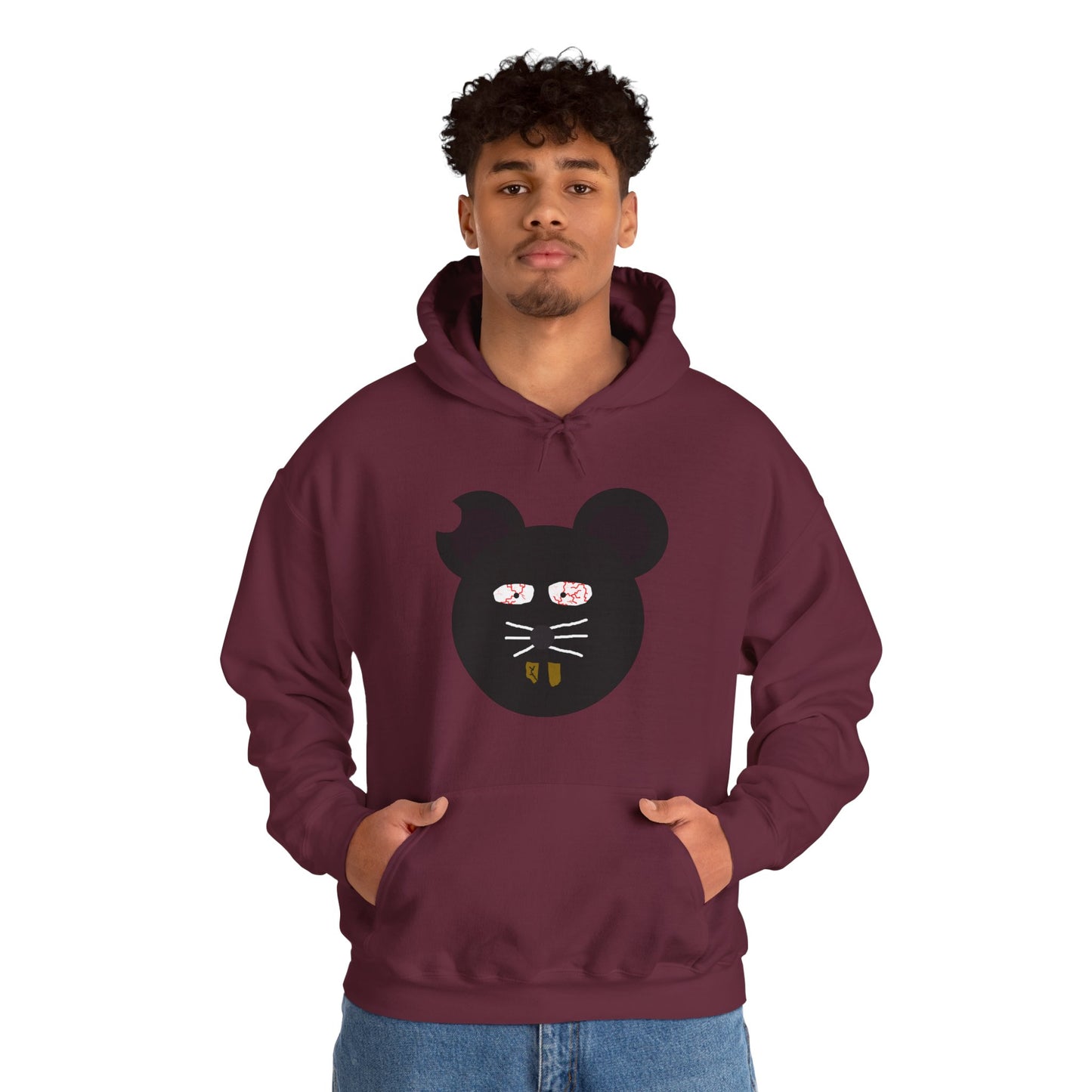Cracked Out Mouse Hoodie