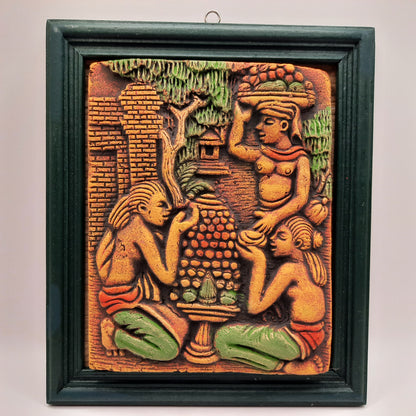 Framed Ceramic Tile