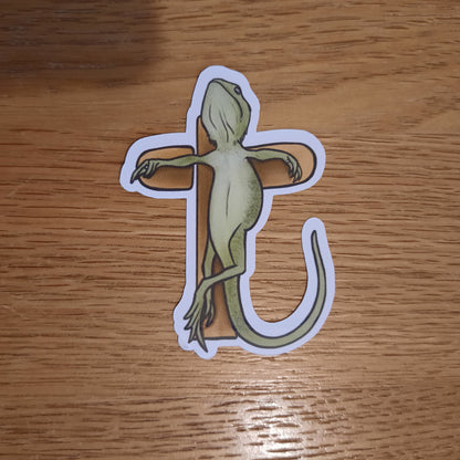 Jesus Lizard Sticker