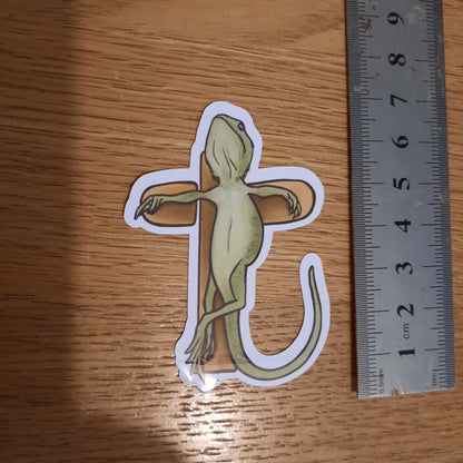 Jesus Lizard Sticker